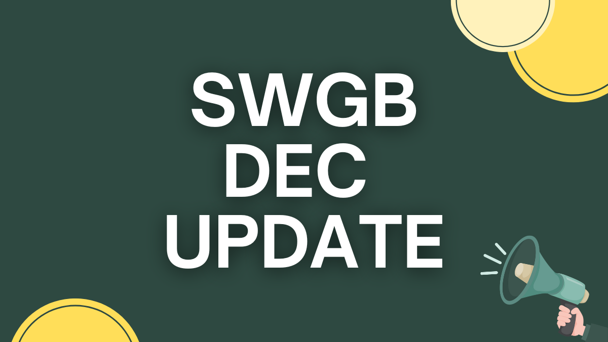SWGB December Update